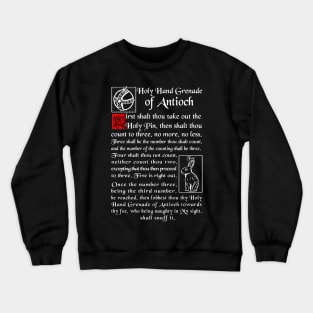 Holy Hand Grenade Of Antioch Crewneck Sweatshirt